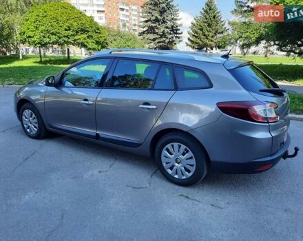 Серый Рено Меган, объемом двигателя 1.6 л и пробегом 194 тыс. км за 8100 $, фото 7 на Automoto.ua