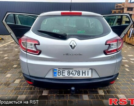 Серый Рено Меган, объемом двигателя 1.5 л и пробегом 267 тыс. км за 6850 $, фото 10 на Automoto.ua