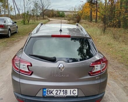 Серый Рено Меган, объемом двигателя 1.5 л и пробегом 233 тыс. км за 7700 $, фото 6 на Automoto.ua