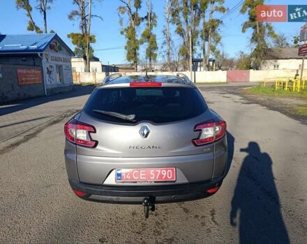 Серый Рено Меган, объемом двигателя 1.4 л и пробегом 215 тыс. км за 5850 $, фото 12 на Automoto.ua