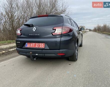 Сірий Рено Меган, об'ємом двигуна 1.4 л та пробігом 143 тис. км за 6600 $, фото 10 на Automoto.ua