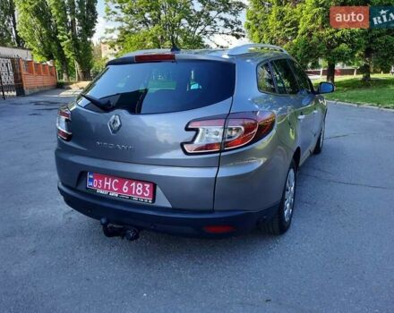 Серый Рено Меган, объемом двигателя 1.6 л и пробегом 194 тыс. км за 8100 $, фото 13 на Automoto.ua