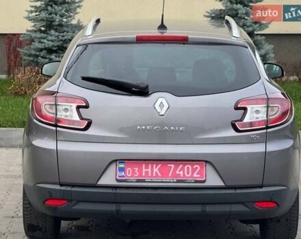 Сірий Рено Меган, об'ємом двигуна 1.4 л та пробігом 216 тис. км за 7700 $, фото 9 на Automoto.ua