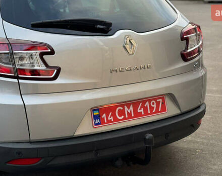 Серый Рено Меган, объемом двигателя 1.5 л и пробегом 215 тыс. км за 7600 $, фото 15 на Automoto.ua