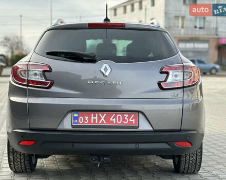 Сірий Рено Меган, об'ємом двигуна 1.5 л та пробігом 97 тис. км за 10299 $, фото 4 на Automoto.ua
