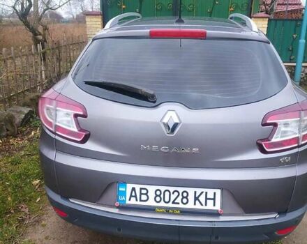Серый Рено Меган, объемом двигателя 1.46 л и пробегом 232 тыс. км за 7200 $, фото 5 на Automoto.ua