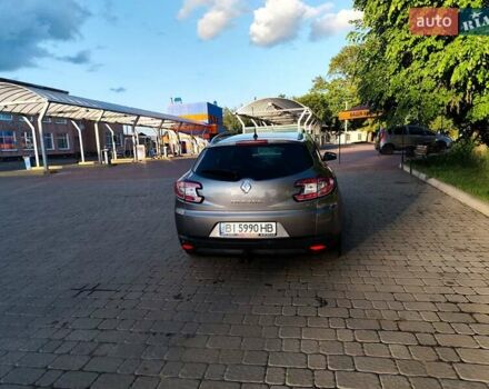 Серый Рено Меган, объемом двигателя 1.46 л и пробегом 197 тыс. км за 8000 $, фото 3 на Automoto.ua