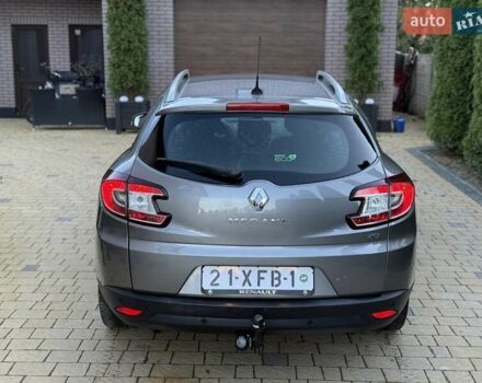 Серый Рено Меган, объемом двигателя 1.5 л и пробегом 270 тыс. км за 7950 $, фото 11 на Automoto.ua