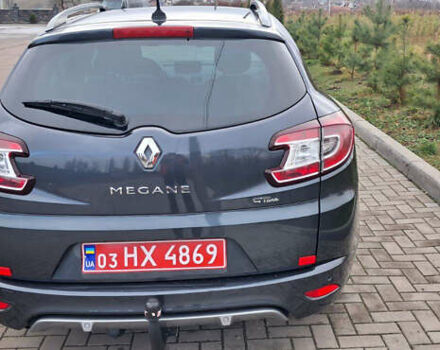 Серый Рено Меган, объемом двигателя 1.5 л и пробегом 225 тыс. км за 8899 $, фото 13 на Automoto.ua