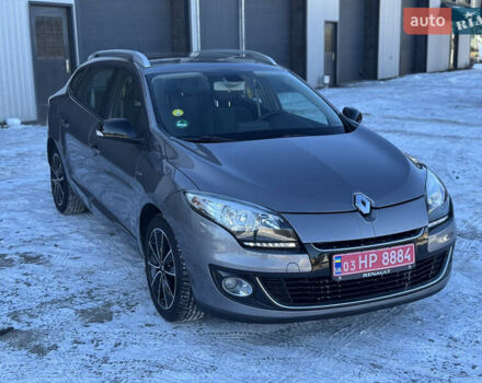 Серый Рено Меган, объемом двигателя 1.5 л и пробегом 190 тыс. км за 8700 $, фото 1 на Automoto.ua