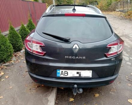 Серый Рено Меган, объемом двигателя 1.5 л и пробегом 234 тыс. км за 7600 $, фото 1 на Automoto.ua