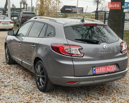 Серый Рено Меган, объемом двигателя 1.5 л и пробегом 263 тыс. км за 9350 $, фото 5 на Automoto.ua