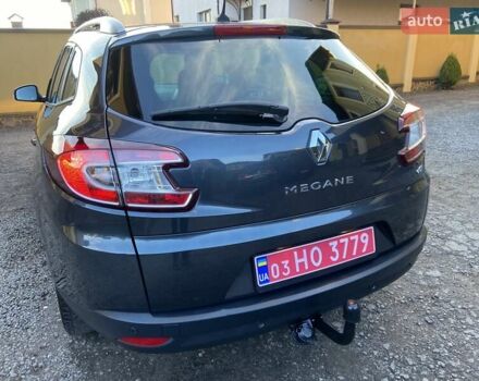 Серый Рено Меган, объемом двигателя 1.5 л и пробегом 194 тыс. км за 8850 $, фото 4 на Automoto.ua