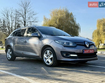 Серый Рено Меган, объемом двигателя 1.5 л и пробегом 243 тыс. км за 7999 $, фото 5 на Automoto.ua