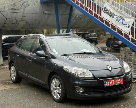 Серый Рено Меган, объемом двигателя 1.5 л и пробегом 224 тыс. км за 7700 $, фото 1 на Automoto.ua