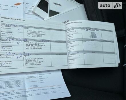 Серый Рено Меган, объемом двигателя 1.5 л и пробегом 196 тыс. км за 8899 $, фото 61 на Automoto.ua