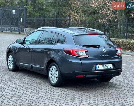 Серый Рено Меган, объемом двигателя 1.5 л и пробегом 264 тыс. км за 7600 $, фото 9 на Automoto.ua