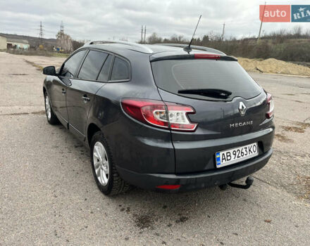 Серый Рено Меган, объемом двигателя 1.46 л и пробегом 190 тыс. км за 8500 $, фото 1 на Automoto.ua