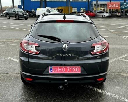 Серый Рено Меган, объемом двигателя 1.5 л и пробегом 210 тыс. км за 9850 $, фото 4 на Automoto.ua