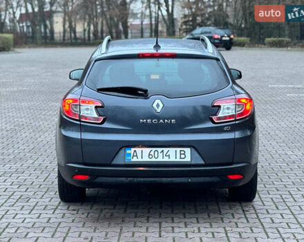 Серый Рено Меган, объемом двигателя 1.5 л и пробегом 264 тыс. км за 7600 $, фото 7 на Automoto.ua