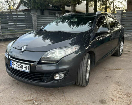 Серый Рено Меган, объемом двигателя 1.5 л и пробегом 320 тыс. км за 8100 $, фото 2 на Automoto.ua