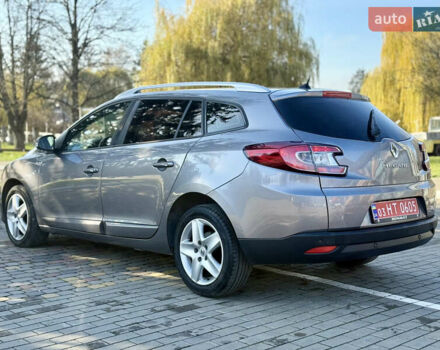 Серый Рено Меган, объемом двигателя 1.5 л и пробегом 243 тыс. км за 7999 $, фото 17 на Automoto.ua