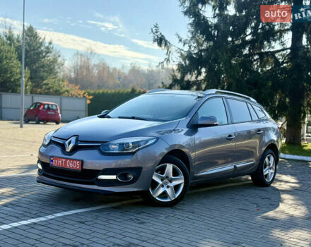 Серый Рено Меган, объемом двигателя 1.5 л и пробегом 243 тыс. км за 7999 $, фото 1 на Automoto.ua