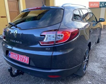 Серый Рено Меган, объемом двигателя 1.5 л и пробегом 194 тыс. км за 8850 $, фото 6 на Automoto.ua