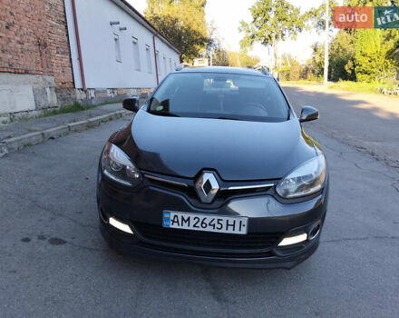 Серый Рено Меган, объемом двигателя 1.5 л и пробегом 243 тыс. км за 9600 $, фото 1 на Automoto.ua