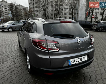 Серый Рено Меган, объемом двигателя 1.5 л и пробегом 320 тыс. км за 7600 $, фото 4 на Automoto.ua