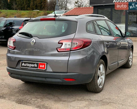 Сірий Рено Меган, об'ємом двигуна 1.5 л та пробігом 252 тис. км за 8790 $, фото 4 на Automoto.ua