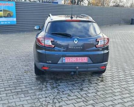Сірий Рено Меган, об'ємом двигуна 1.5 л та пробігом 222 тис. км за 9750 $, фото 3 на Automoto.ua