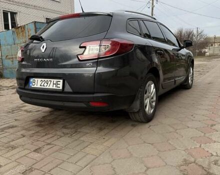 Сірий Рено Меган, об'ємом двигуна 1.46 л та пробігом 155 тис. км за 10800 $, фото 2 на Automoto.ua