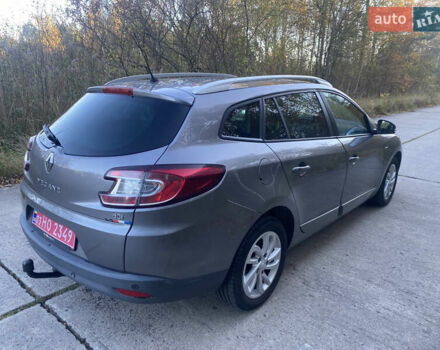 Серый Рено Меган, объемом двигателя 1.5 л и пробегом 232 тыс. км за 7990 $, фото 6 на Automoto.ua