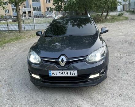 Серый Рено Меган, объемом двигателя 1.5 л и пробегом 256 тыс. км за 8700 $, фото 1 на Automoto.ua