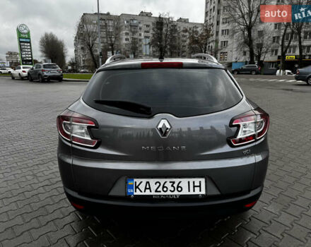 Серый Рено Меган, объемом двигателя 1.5 л и пробегом 320 тыс. км за 7600 $, фото 5 на Automoto.ua