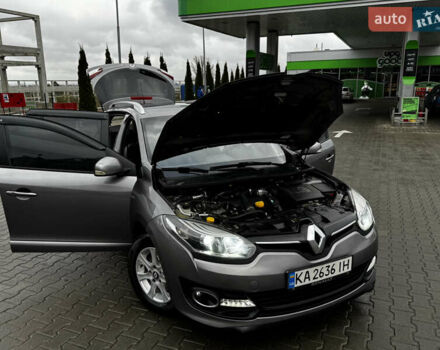 Серый Рено Меган, объемом двигателя 1.5 л и пробегом 320 тыс. км за 7600 $, фото 13 на Automoto.ua