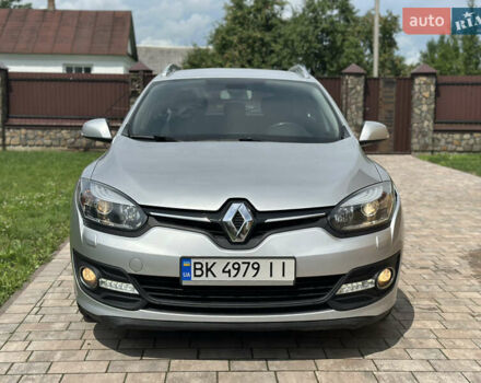 Серый Рено Меган, объемом двигателя 1.5 л и пробегом 242 тыс. км за 8700 $, фото 1 на Automoto.ua