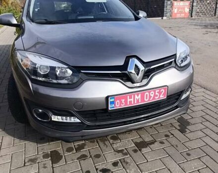 Серый Рено Меган, объемом двигателя 1.6 л и пробегом 172 тыс. км за 9500 $, фото 1 на Automoto.ua