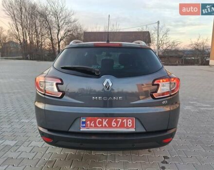 Серый Рено Меган, объемом двигателя 1.5 л и пробегом 264 тыс. км за 9150 $, фото 5 на Automoto.ua