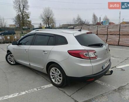 Серый Рено Меган, объемом двигателя 1.5 л и пробегом 223 тыс. км за 9500 $, фото 5 на Automoto.ua