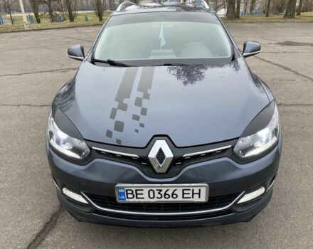 Серый Рено Меган, объемом двигателя 1.5 л и пробегом 219 тыс. км за 9500 $, фото 3 на Automoto.ua