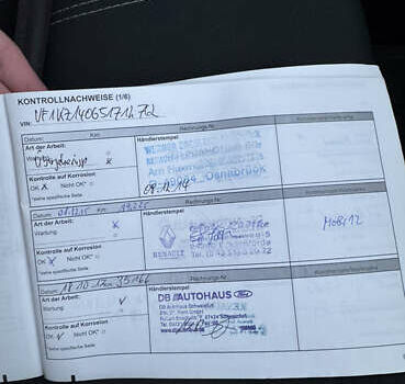 Серый Рено Меган, объемом двигателя 1.5 л и пробегом 136 тыс. км за 9600 $, фото 31 на Automoto.ua