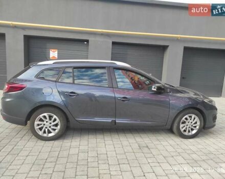 Серый Рено Меган, объемом двигателя 1.5 л и пробегом 235 тыс. км за 8900 $, фото 10 на Automoto.ua
