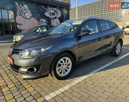 Серый Рено Меган, объемом двигателя 1.6 л и пробегом 191 тыс. км за 10850 $, фото 1 на Automoto.ua