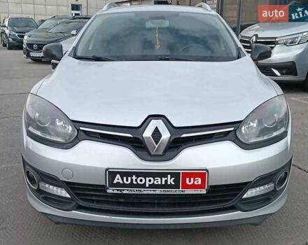 Серый Рено Меган, объемом двигателя 1.5 л и пробегом 216 тыс. км за 8990 $, фото 1 на Automoto.ua