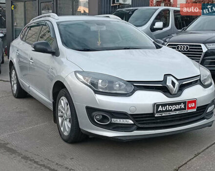 Серый Рено Меган, объемом двигателя 1.5 л и пробегом 216 тыс. км за 8990 $, фото 4 на Automoto.ua