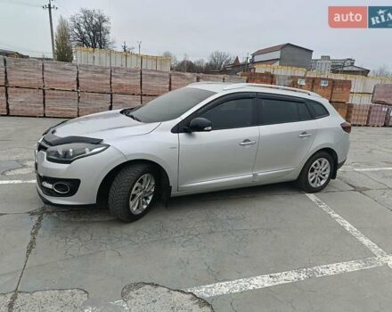 Серый Рено Меган, объемом двигателя 1.5 л и пробегом 223 тыс. км за 9500 $, фото 4 на Automoto.ua