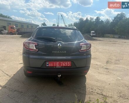 Сірий Рено Меган, об'ємом двигуна 1.5 л та пробігом 191 тис. км за 10850 $, фото 6 на Automoto.ua