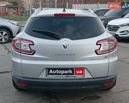 Серый Рено Меган, объемом двигателя 1.5 л и пробегом 216 тыс. км за 8990 $, фото 7 на Automoto.ua